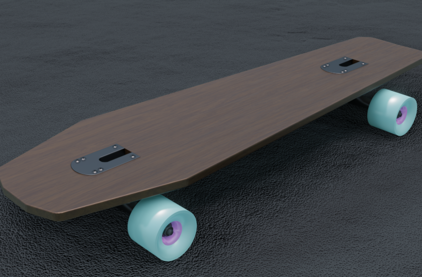 Longboard Render